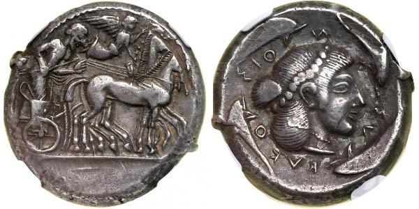 1 Тетрадрахма Стародавня Греція (1100BC-330) Срібло 