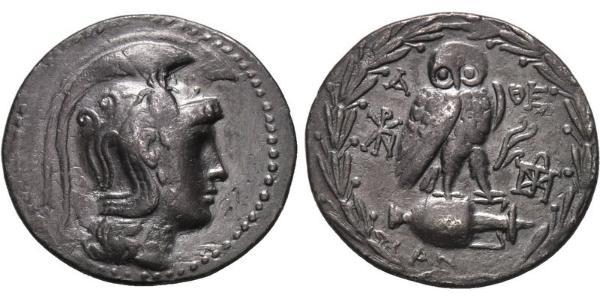 1 Тетрадрахма Стародавня Греція (1100BC-330) Срібло 