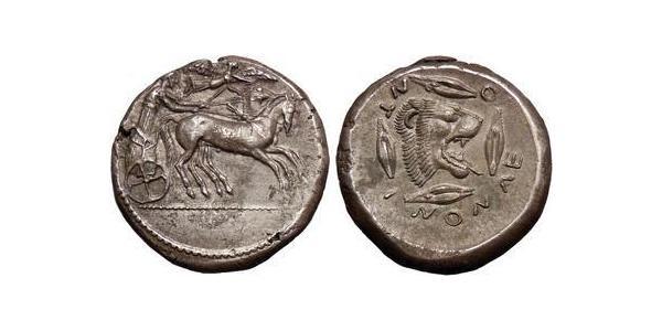 1 Тетрадрахма Стародавня Греція (1100BC-330) Срібло 