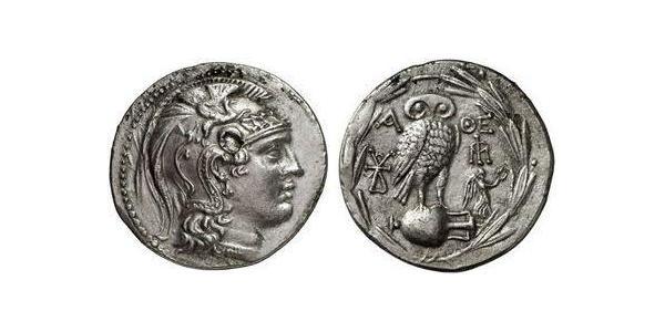 1 Тетрадрахма Стародавня Греція (1100BC-330) Срібло 