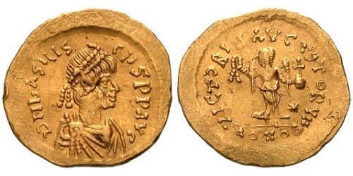 1 Треміссис Візантійська імперія (330-1453) Золото Basiliscus (?-476)