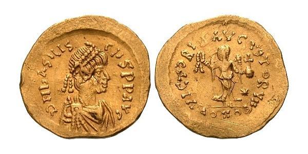 1 Треміссис Візантійська імперія (330-1453) Золото Basiliscus (?-476)