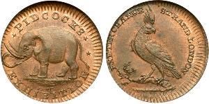 1 Фартинг Королевство Великобритания (1707-1801)  