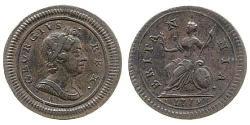 1 Фартінг Королівство Великобританія (1707-1801) Мідь Георг I (1660-1727)
