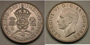 1 Флорін Велика Британія  Срібло Георг VI (1895-1952)