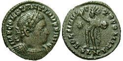 1 Follis Imperio romano (27BC-395) Bronce Constantino I (272 - 337)