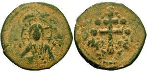 1 Фоллис Византийская империя (330-1453) Бронза Михаил VII Дука (1050-1078)