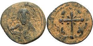 1 Фоллис Византийская империя (330-1453) Бронза Никифор III Вотаниат (1020-1081)