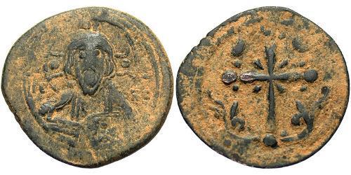 1 Фоллис Византийская империя (330-1453) Бронза Никифор III Вотаниат (1020-1081)