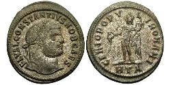 1 Фоллис Римская империя (27BC-395) Бронза Константин I (272 - 337)