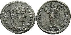 1 Фоллис Римская империя (27BC-395) Бронза Галерия Валерия (?-315)