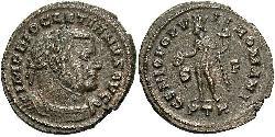 1 Фоллис Римская империя (27BC-395) Бронза Диоклетиан (244-311)