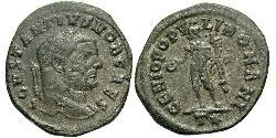 1 Фоллис Римская империя (27BC-395) Бронза Константин I (272 - 337)