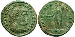 1 Фоллис Римская империя (27BC-395) Бронза Константин I (272 - 337)