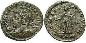 1 Фоллис Римская империя (27BC-395) Бронза Константин I (272 - 337)