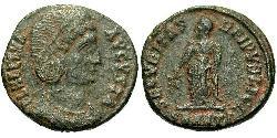 1 Фоллис / 1 AE3 Римская империя (27BC-395) Бронза Елена Августа (250 -330)