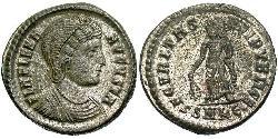 1 Фоллис / 1 AE3 Римская империя (27BC-395) Бронза Елена Августа (250 -330)