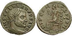 1 Фолліс Західна Римська імперія (285-476) Бронза Severus II (?- 307)