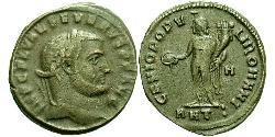 1 Фолліс Західна Римська імперія (285-476) Бронза Severus II (?- 307)