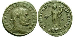 1 Фолліс Західна Римська імперія (285-476) Бронза Severus II (?- 307)