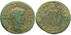 1 Фолліс Римська імперія (27BC-395) Бронза Діоклетіан (244-311)