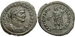 1 Фолліс Римська імперія (27BC-395) Бронза Костянтин I (272 - 337)