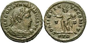 1 Фолліс Римська імперія (27BC-395) Бронза Костянтин I (272 - 337)
