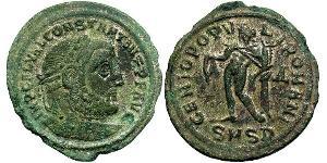 1 Фолліс Римська імперія (27BC-395) Бронза Костянтин I (272 - 337)