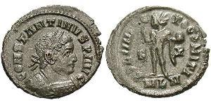 1 Фолліс Римська імперія (27BC-395) Бронза Костянтин I (272 - 337)