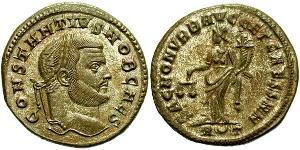 1 Фолліс Римська імперія (27BC-395) Бронза Костянтин I (272 - 337)