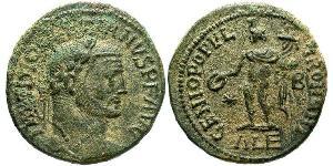 1 Фолліс Римська імперія (27BC-395) Бронза Діоклетіан (244-311)