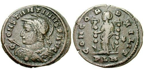 1 Фолліс Римська імперія (27BC-395) Бронза Костянтин I (272 - 337)
