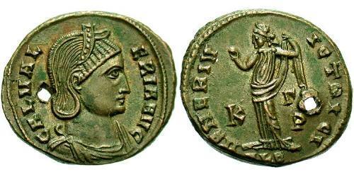1 Фолліс Римська імперія (27BC-395) Бронза Galeria Valeria (?-315)
