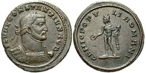 1 Фолліс Римська імперія (27BC-395) Бронза Костянтин I (272 - 337)