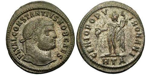 1 Фолліс Римська імперія (27BC-395) Бронза Костянтин I (272 - 337)