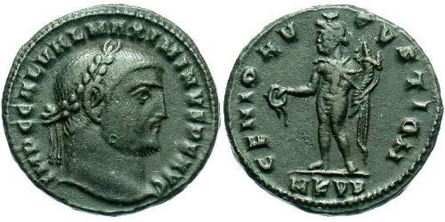 1 Фолліс Римська імперія (27BC-395) Бронза Максимін II (270 - 313)