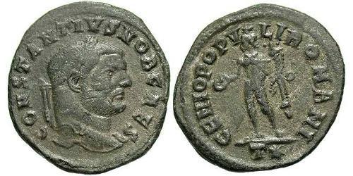 1 Фолліс Римська імперія (27BC-395) Бронза Костянтин I (272 - 337)
