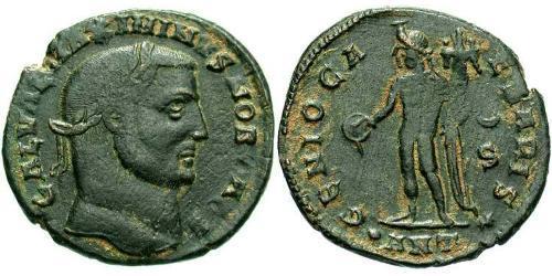 1 Фолліс Римська імперія (27BC-395) Бронза Максимін II (270 - 313)