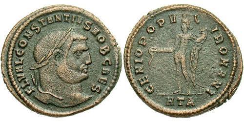 1 Фолліс Римська імперія (27BC-395) Бронза Костянтин I (272 - 337)