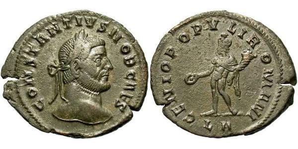 1 Фолліс Римська імперія (27BC-395) Бронза Костянтин I (272 - 337)