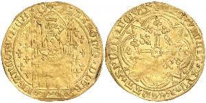 1 Франк Франкське королівство (843-1791) Золото Карл V Мудрий (1338 - 1380)