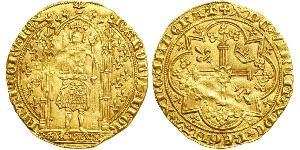 1 Франк Франкське королівство (843-1791) Золото Карл V Мудрий (1338 - 1380)