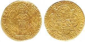 1 Франк Франкське королівство (843-1791) Золото Карл V Мудрий (1338 - 1380)