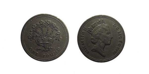 1 Фунт Велика Британія   Єлизавета II (1926-2022)