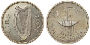 1 Фунт Ірландія (1922 - ) Срібло 