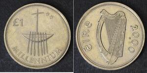 1 Фунт Ірландія (1922 - ) Срібло 