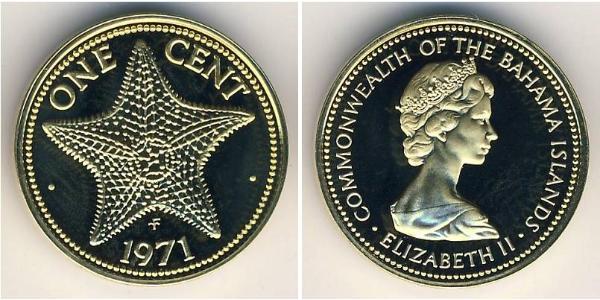 1 Цент Багамські о-ви  