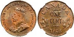 1 Цент Канада  Георг V (1865-1936)