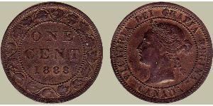 1 Цент Канада Бронза Виктория (1819 - 1901)