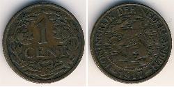 1 Цент Королівство Нідерланди (1815 - ) Бронза 